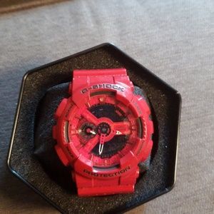 G-shock ga-110lpa military grade red